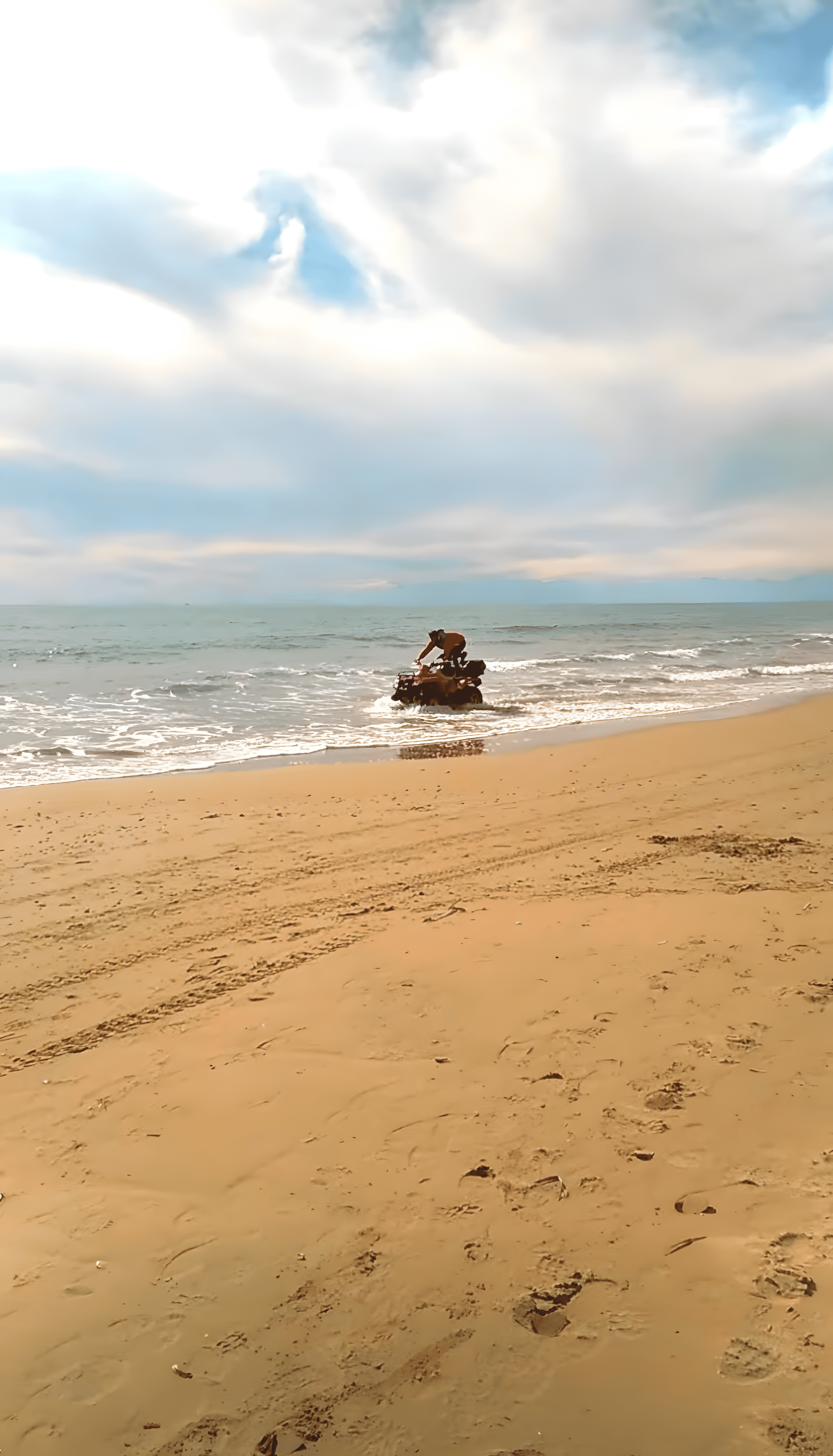 Quad on the Beach